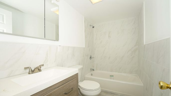 Bathroom, Interior, Marble Walls