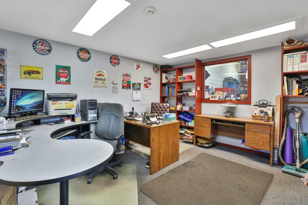 Home Office, Interior, Recessed Lighting