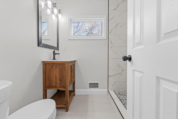 Bathroom, Interior, Marble Walls