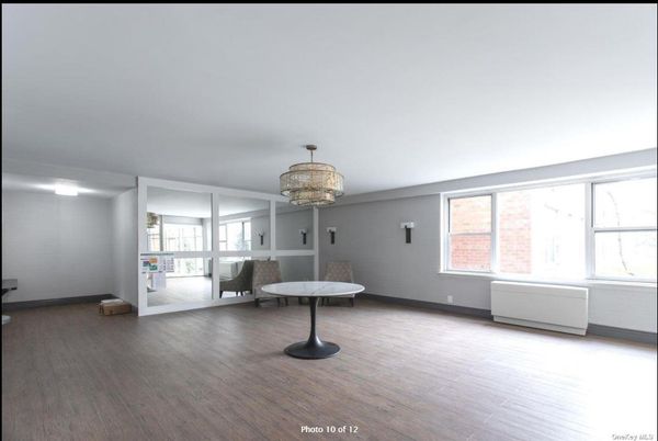 Chandelier, Empty room, Interior, Wood Texture Flooring