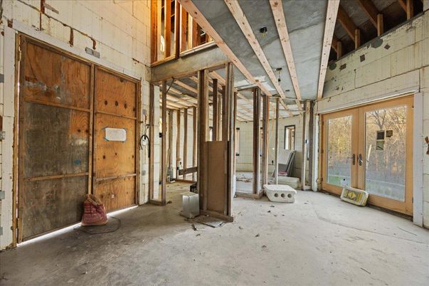Interior, Wooden Beams, Wooden Walls