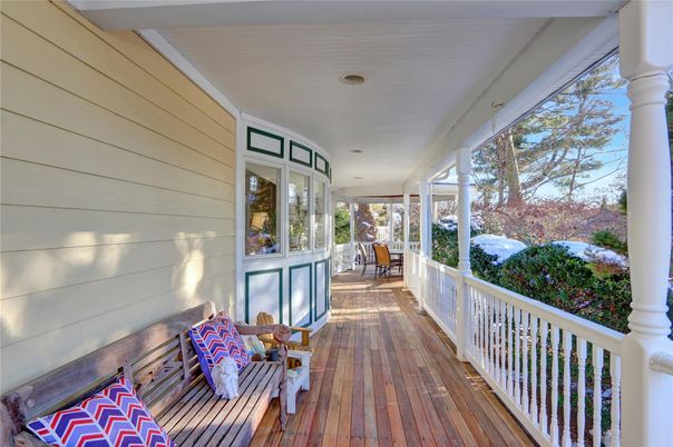 Exterior, Wood Texture Flooring