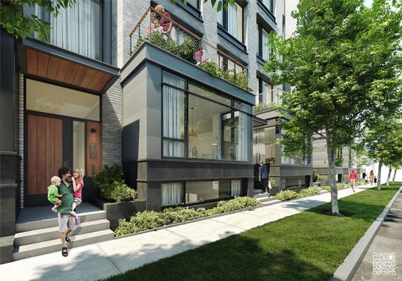 Exterior, Facade, Modern
