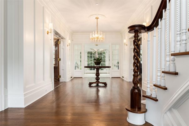 Chandelier, Interior, Wood Texture Flooring