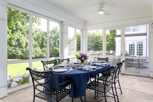 Dining room, Interior, Sun Room
