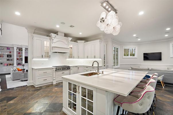 Interior, Kitchen, Living room, Recessed Lighting, Stainless Steel Appliances