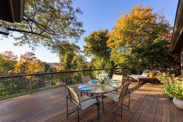 Exterior, Wood Texture Flooring