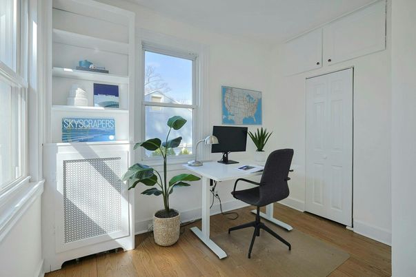 Home Office, Interior, Wood Texture Flooring