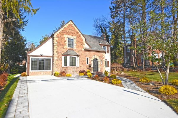 Backyard, Exterior, Facade, Brick Facade, Tudor Revival