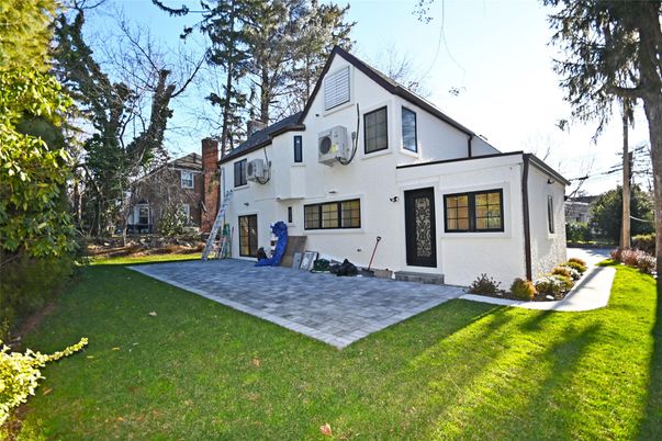 Attached, Backyard, Exterior, Facade, Farmhouse