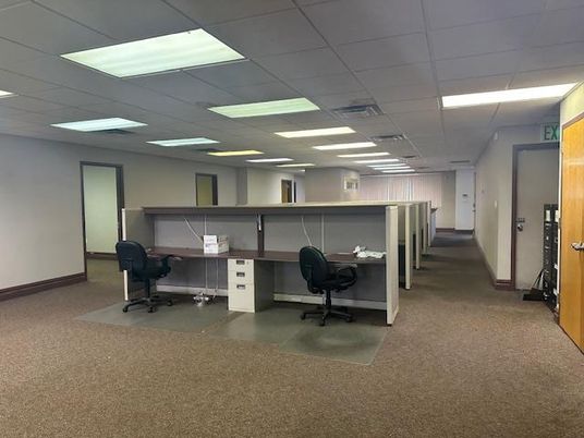 Home Office, Interior, Recessed Lighting