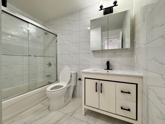 Bathroom, Glass Shower, Interior, Marble, Marble Walls