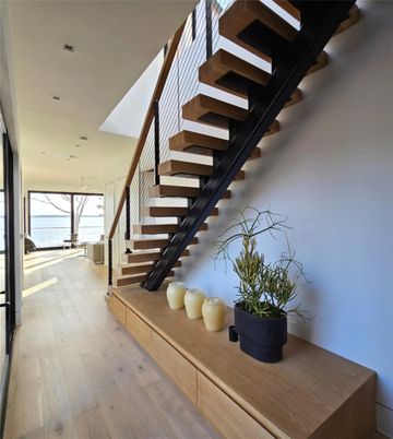 Interior, Recessed Lighting, Wood Texture Flooring