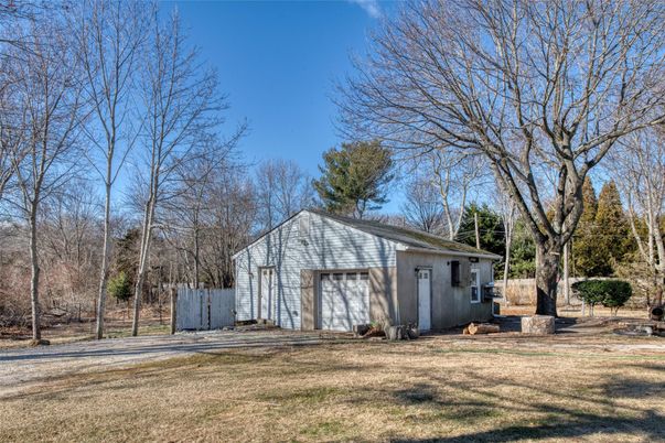 Backyard, Detached Garage, Exterior