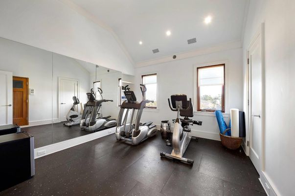 Fitness Equipment, Interior, Recessed Lighting
