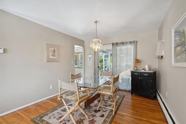 Dining room, Interior, Wood Texture Flooring