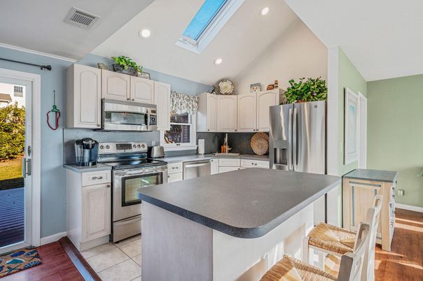 Interior, Kitchen, Recessed Lighting, Stainless Steel Appliances