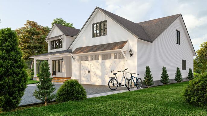 Exterior, Facade, Farmhouse