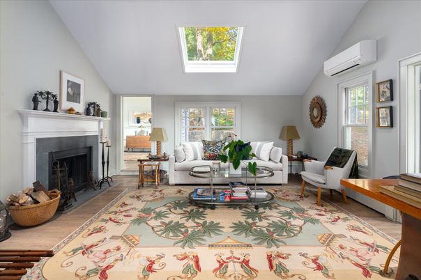 Fireplace, Interior, Living room, Wood Texture Flooring