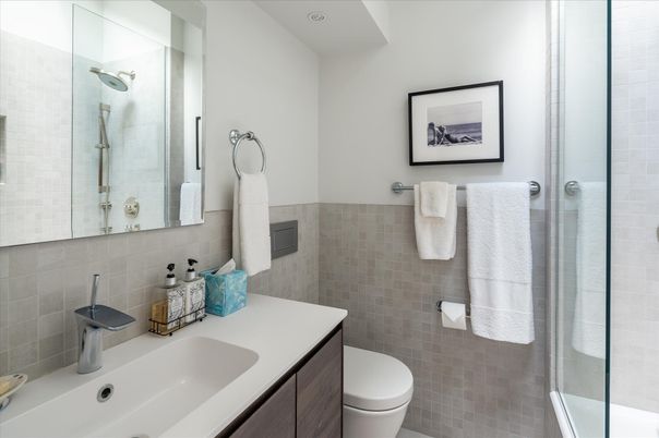 Bathroom, Glass Shower, Interior