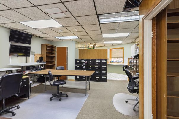 Home Office, Interior, Recessed Lighting
