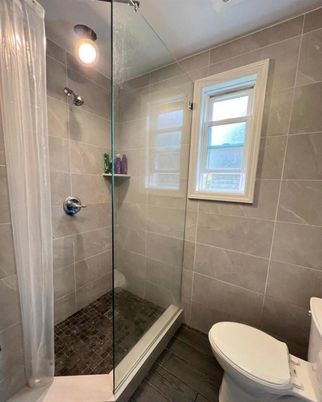 Bathroom, Glass Shower, Interior