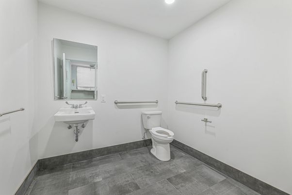 Bathroom, Interior, Recessed Lighting