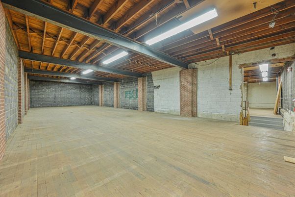 Empty room, Interior, Stone Walls, Wooden Beams, Wooden Ceilings, Wood Texture Flooring