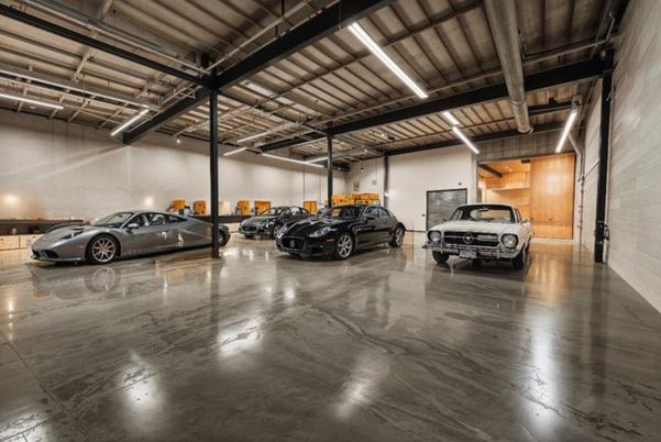 Garage, Interior, Stone Walls