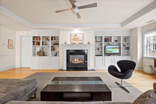Fireplace, Interior, Wood Texture Flooring