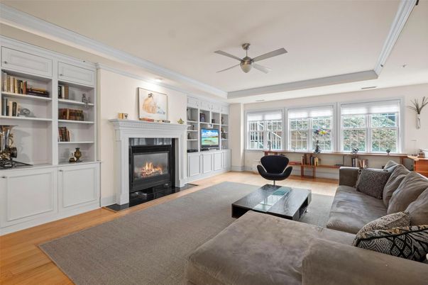 Fireplace, Interior, Living room, Wood Texture Flooring