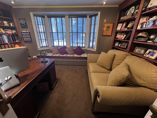Home Office, Interior, Living room