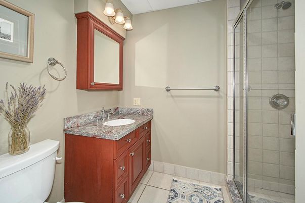 Bathroom, Glass Shower, Interior