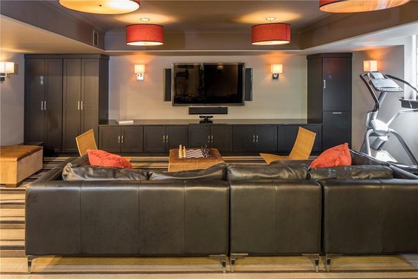 Fitness Equipment, Interior, Recessed Lighting