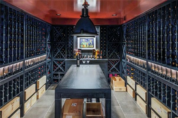 Interior, Recessed Lighting, Wine Storage