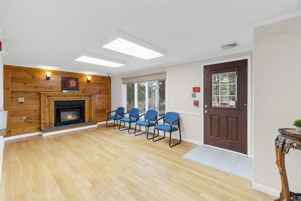 Fireplace, Interior, Wood Texture Flooring, Wooden Walls