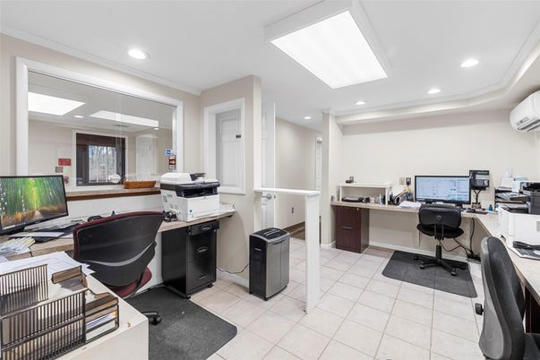 Home Office, Interior, Recessed Lighting