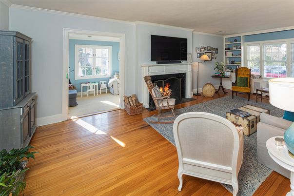 Fireplace, Interior, Living room, Wood Texture Flooring