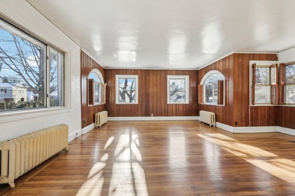 Empty room, Interior, Wood Texture Flooring, Wooden Walls