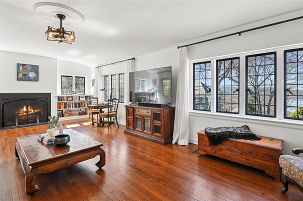 Fireplace, Interior, Living room, Wood Texture Flooring