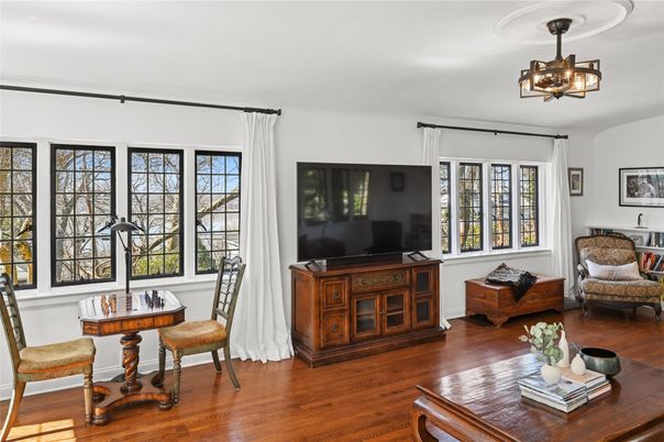 Chandelier, Interior, Living room, Wood Texture Flooring