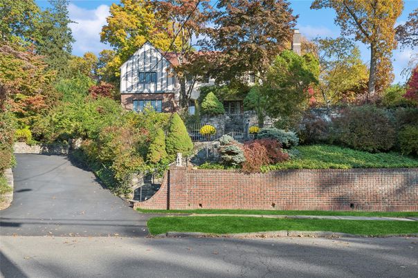 Exterior, Facade, Brick Facade, Tudor Revival