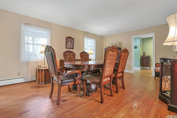 Dining room, Interior, Wood Texture Flooring