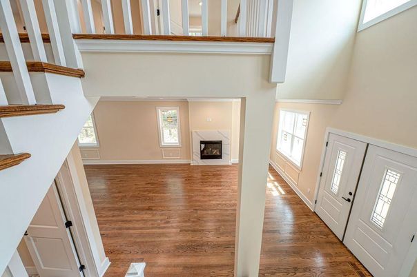 Fireplace, Interior, Wood Texture Flooring