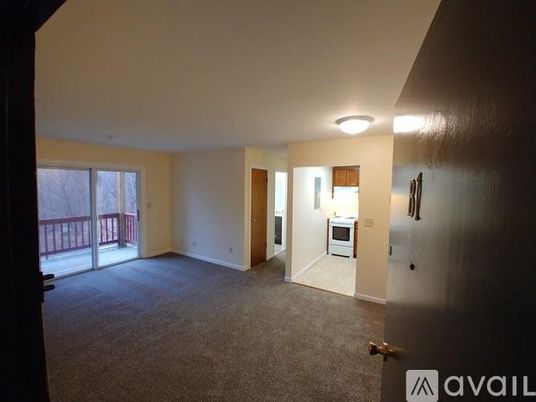 Empty room, Interior, Kitchen, Stainless Steel Appliances