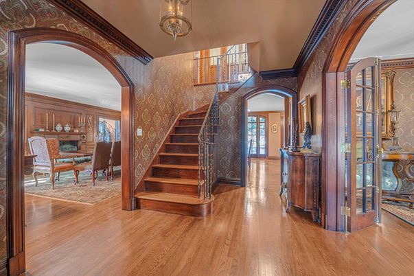 Dining room, Interior, Wood Texture Flooring