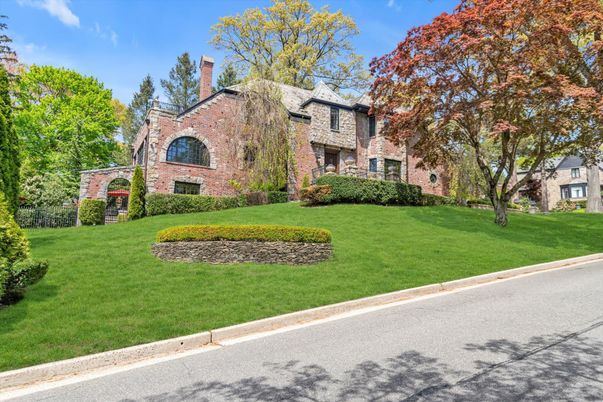 Exterior, Facade, Brick Facade, Tudor Revival