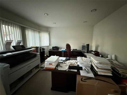 Home Office, Interior, Recessed Lighting