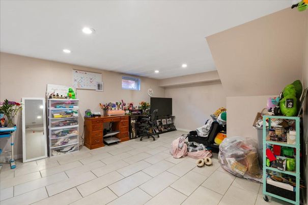 Home Office, Interior, Recessed Lighting