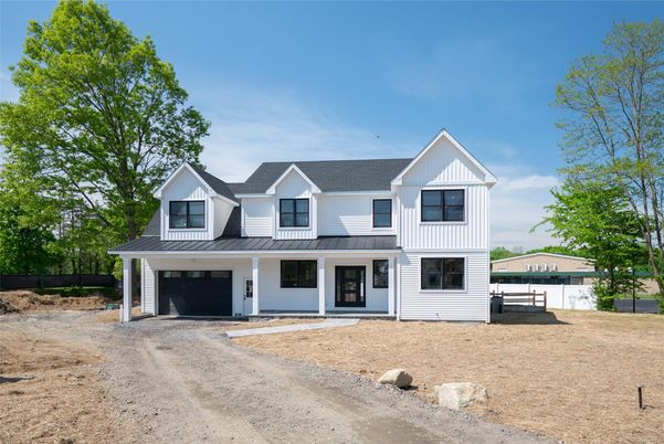Attached, Exterior, Facade, Farmhouse